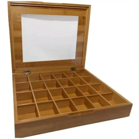 Porta-Cápsula de Café Bambu