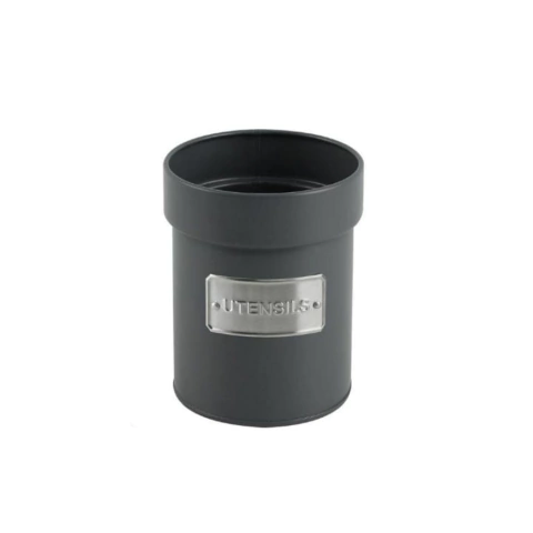 Porta Utensílios Matte Chumbo