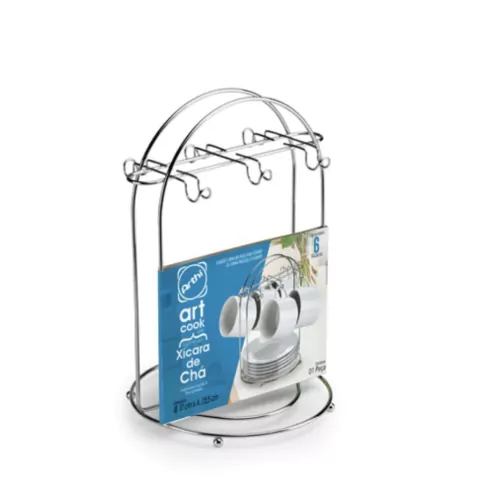 Suporte de Xícara Prata G