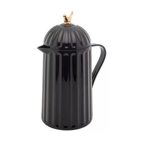 Garrafa Térmica Wolff Preto com Passarinho