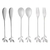 Kit 6 talheres prata