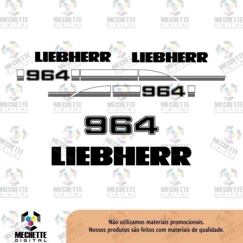 LIEBHERR R 964 C (com contrapeso)