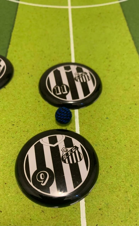 Jogo de Botão - Santos - Camisa 2