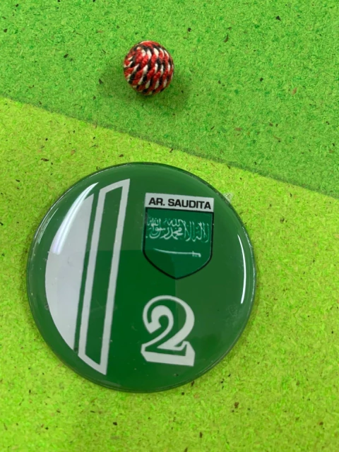 Jogo de Botão - Arábia Saudita - Retro 1