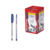 Caneta Faber Castell Trilux Azul Ponta 1.0mm - Cx C/ 10