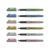 Kit Caneta Brush Marcador Artístico Metallic Brush 5 Cores - comprar online