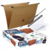 Pasta Suspensa Arquivo Kraft Dello Grampo Visor - comprar online