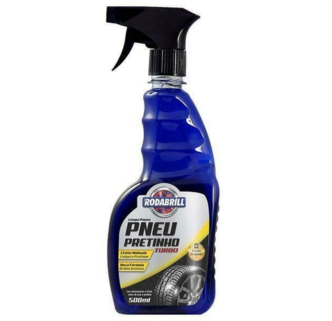 Limpa Pneu Pretinho c/Gatilho 500ml Rodabrill