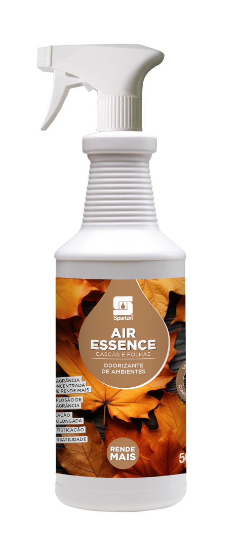 Odorizador de Ambientes Air Essence 500ml Spartan - 3 Tipos de Aromas - Starvox Papelaria e Informática
