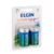 Pilha Elgin Média Tamanho C 1,5v Alcalina - Cartela Com 2