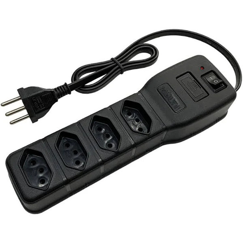 Filtro De Linha Com 4 Tomadas Bivolt Letron