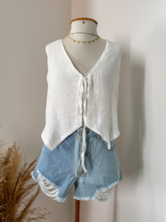 Blusa com Amarração Belle - BY ♥ THAY