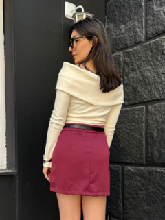 Blusa Ombro a Ombro Off White - comprar online
