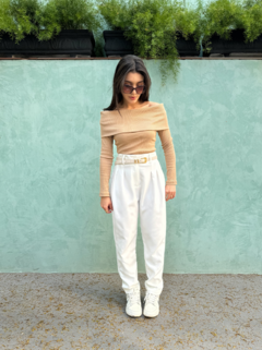 Calça Alfaiataria Branca Viena - comprar online
