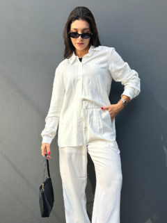 Conjunto Linho Branco na internet