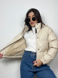 Jaqueta Puffer Branca - comprar online