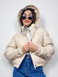 Jaqueta Puffer Branca - BY ♥ THAY