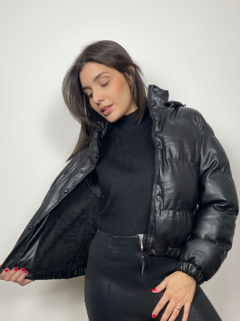 Jaqueta Puffer Preta - comprar online
