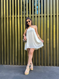 Vestido Dubai - Off White na internet