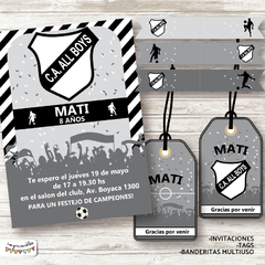 Kit imprimible All Boys