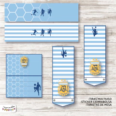 Kit Imprimible Desayuno Selección Argentina en internet