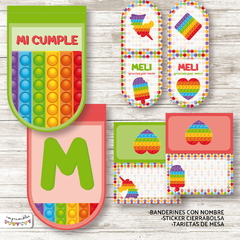 Kit Imprimible Popit - Imprimibles