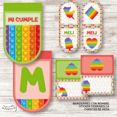 Kit Imprimible Popit - Imprimibles