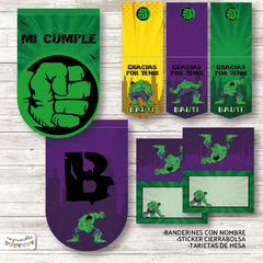 Kit Imprimible Hulk - Imprimibles