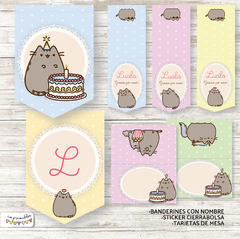 Kit Imprimible Pusheen - Imprimibles