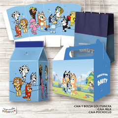 Imagen de Kit Imprimible Bluey en azul