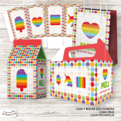 Imagen de Kit Imprimible Popit