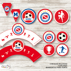 Kit imprimible Argentinos Juniors - comprar online