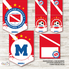 Kit imprimible Argentinos Juniors - Imprimibles