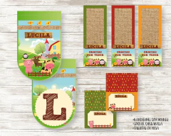 Kit imprimible Animales de la granja - Imprimibles