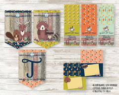 Kit imprimible Animales del bosque - Imprimibles