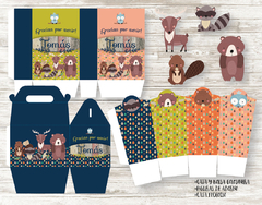 Imagen de Kit imprimible Animales del bosque