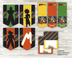 Kit Imprimible Dragon Ball - Imprimibles