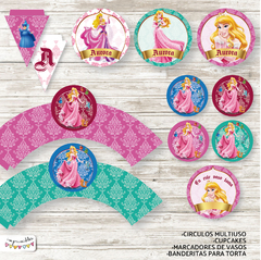 Kit Imprimible Princesa Aurora 