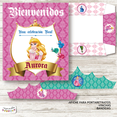 Kit Imprimible Princesa Aurora 