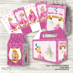 Kit Imprimible Princesa Aurora 