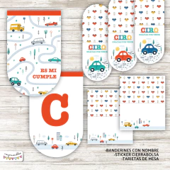 Kit Imprimible Autitos