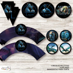 Kit imprimible Avatar - comprar online