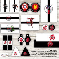 Kit Imprimible Avengers