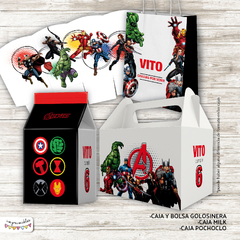 Kit Imprimible Avengers