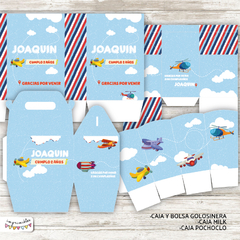 Imagen de Kit Imprimible Aviones