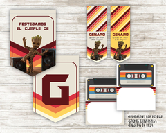 Kit imprimible Baby Groot - Imprimibles