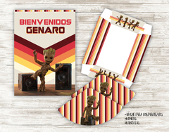 Kit imprimible Baby Groot - tienda online