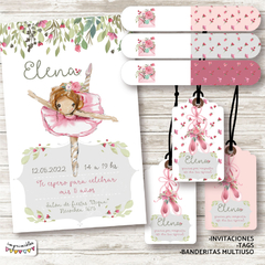 Kit imprimible Bailarinas