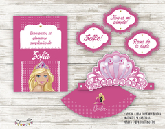 Kit imprimible Barbie - tienda online