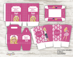Imagen de Kit imprimible Barbie
